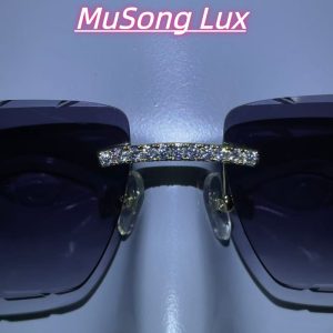 VVS Moissanite Cartier C glasses