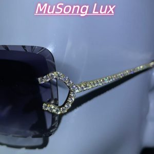 VVS Moissanite Cartier C glasses