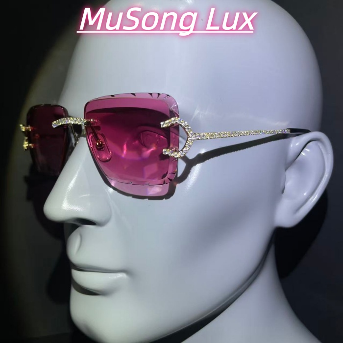 VVS Moissanite Cartier C glasses