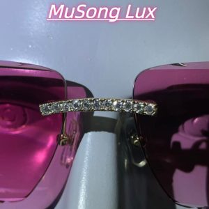 VVS Moissanite Cartier C glasses
