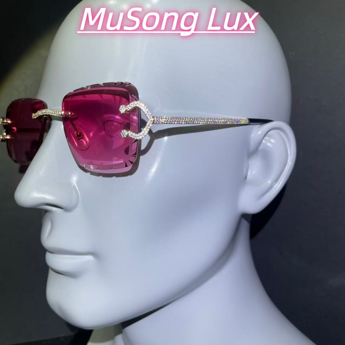 VVS Moissanite Cartier C glasses