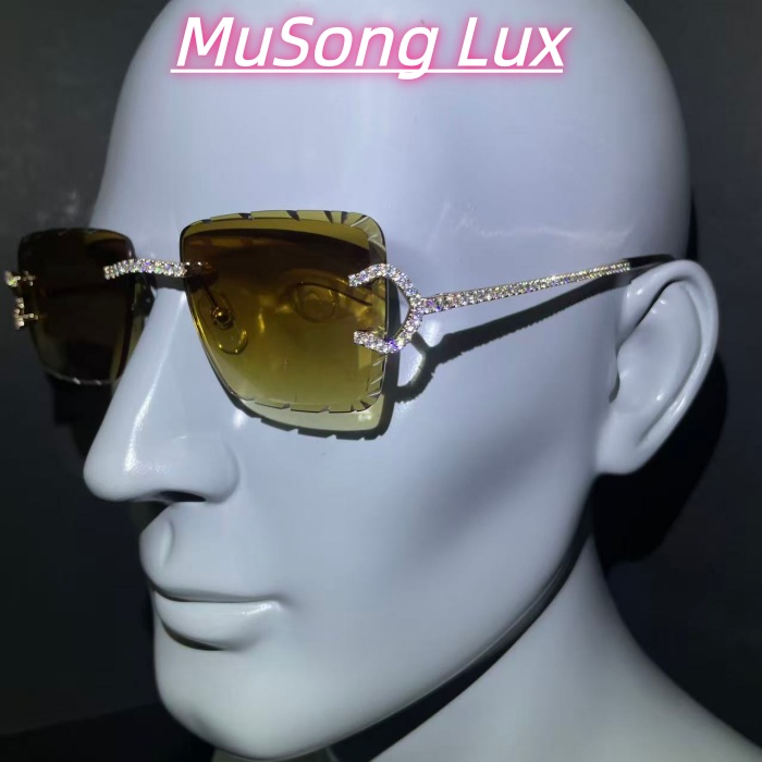 VVS Moissanite Cartier C glasses