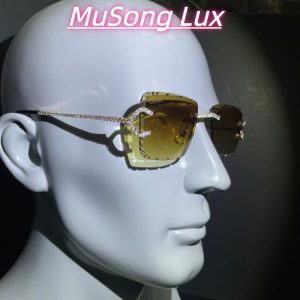 VVS Moissanite Cartier C glasses