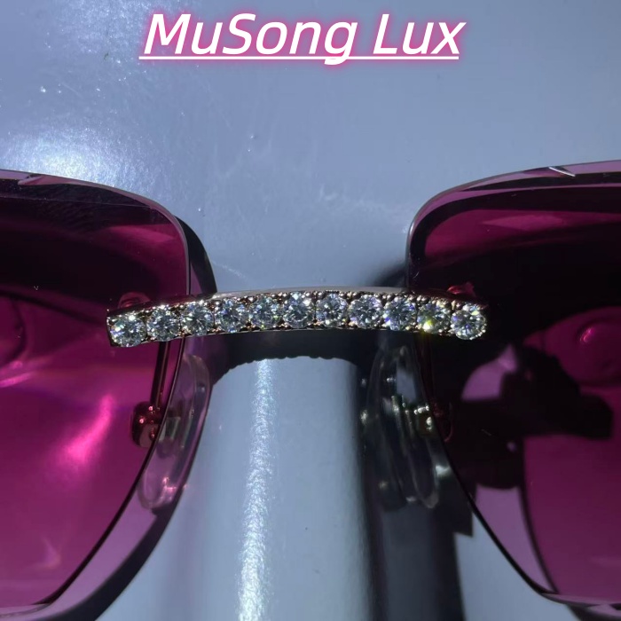 VVS Moissanite Cartier C glassesV