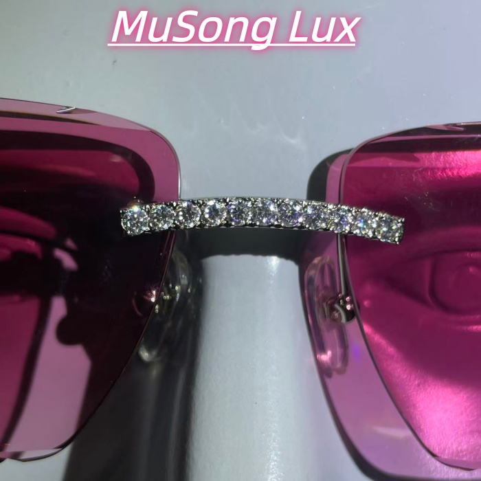 VVS Moissanite Cartier Y luxury glasses