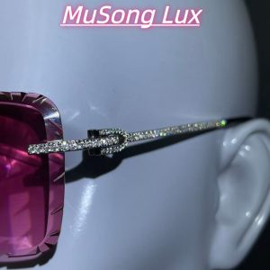 VVS Moissanite Cartier Y luxury glasses