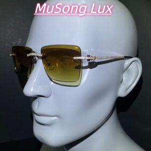 VVS Moissanite Cartier Y luxury glasses