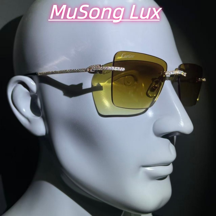 VVS Moissanite Cartier Y luxury glasses