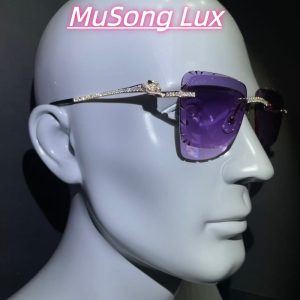 VVS Moissanite Cartier leopard glasses