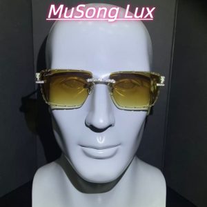 VVS Moissanite Cartier leopard glasses
