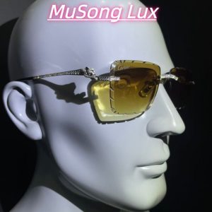 VVS Moissanite Cartier leopard glasses