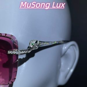VVS Moissanite Cartier leopard glasses