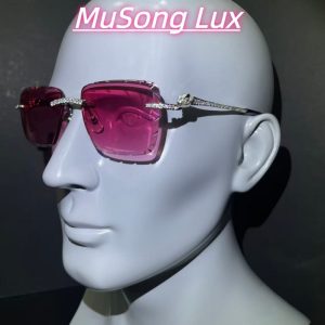 VVS Moissanite Cartier leopard glasses