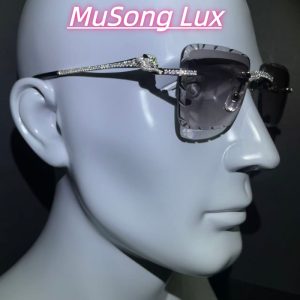 VVS Moissanite Cartier leopard glasses