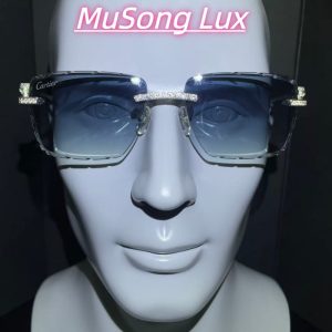 VVS Moissanite Cartier leopard glasses