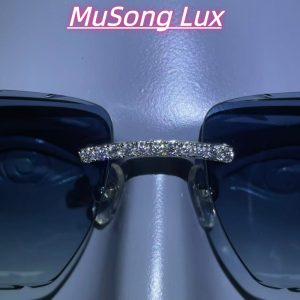 VVS Moissanite Cartier leopard glasses