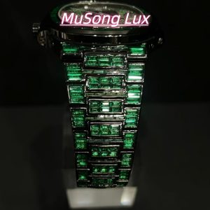 VVS Moissanite Patek Philippe 5711 Green Gemstone