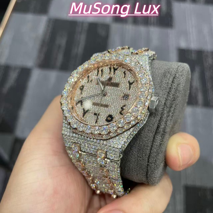 VVS Moissanite Audemars Piguet 26470 Rose Gold