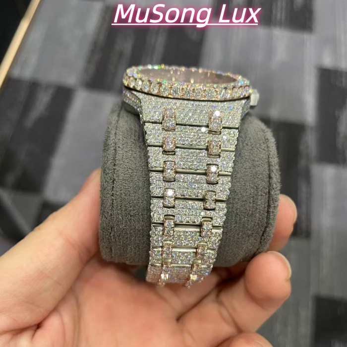 VVS Moissanite Audemars Piguet 26470 Rose Gold